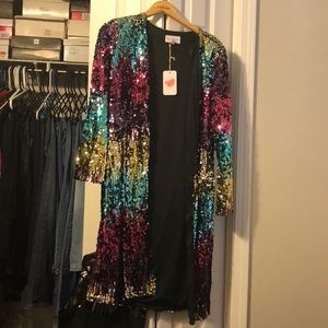 Living Color Sequin Cardigan